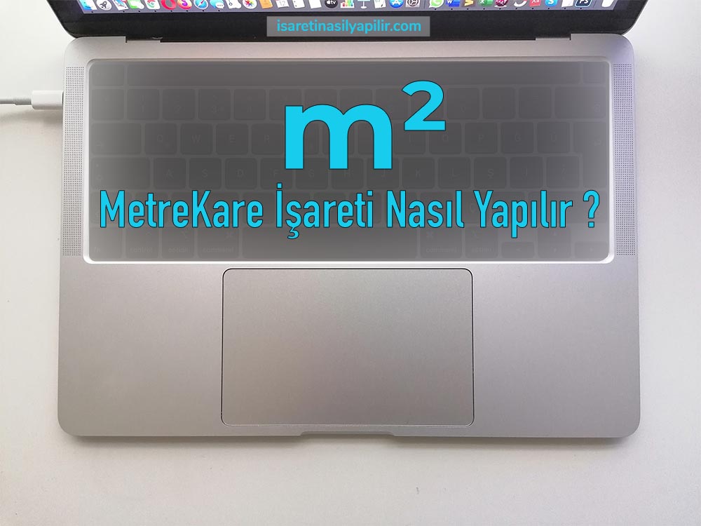 metrekare işareti klavyede nasıl yapılır