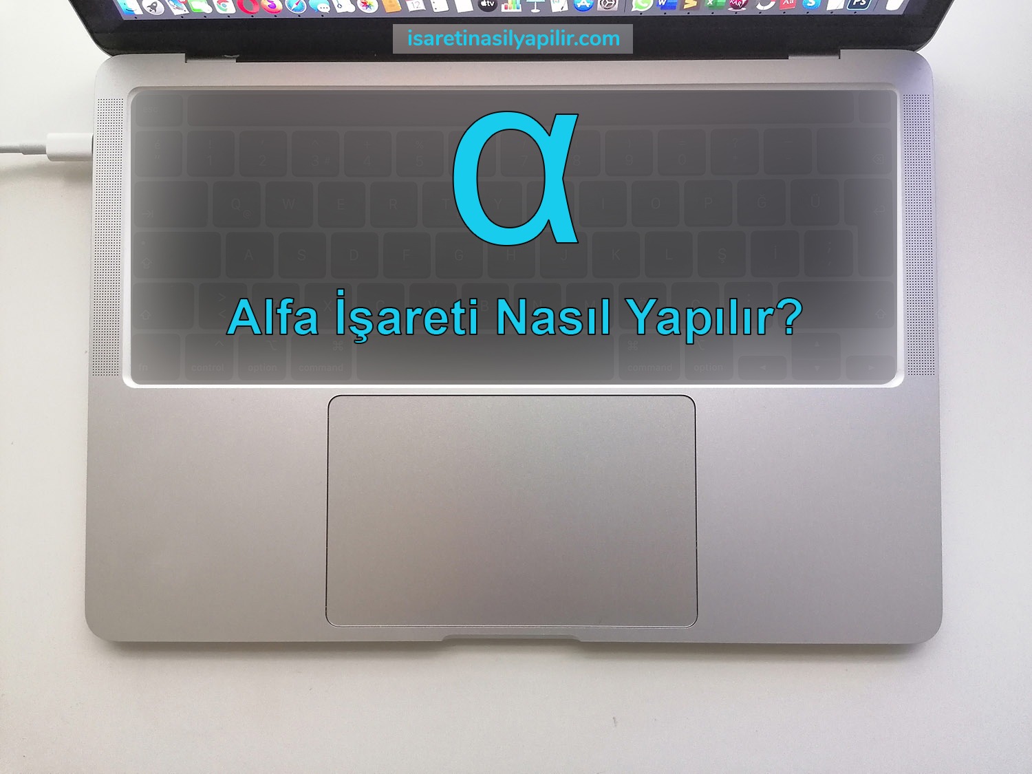 alfa işareti nasıl yapılır