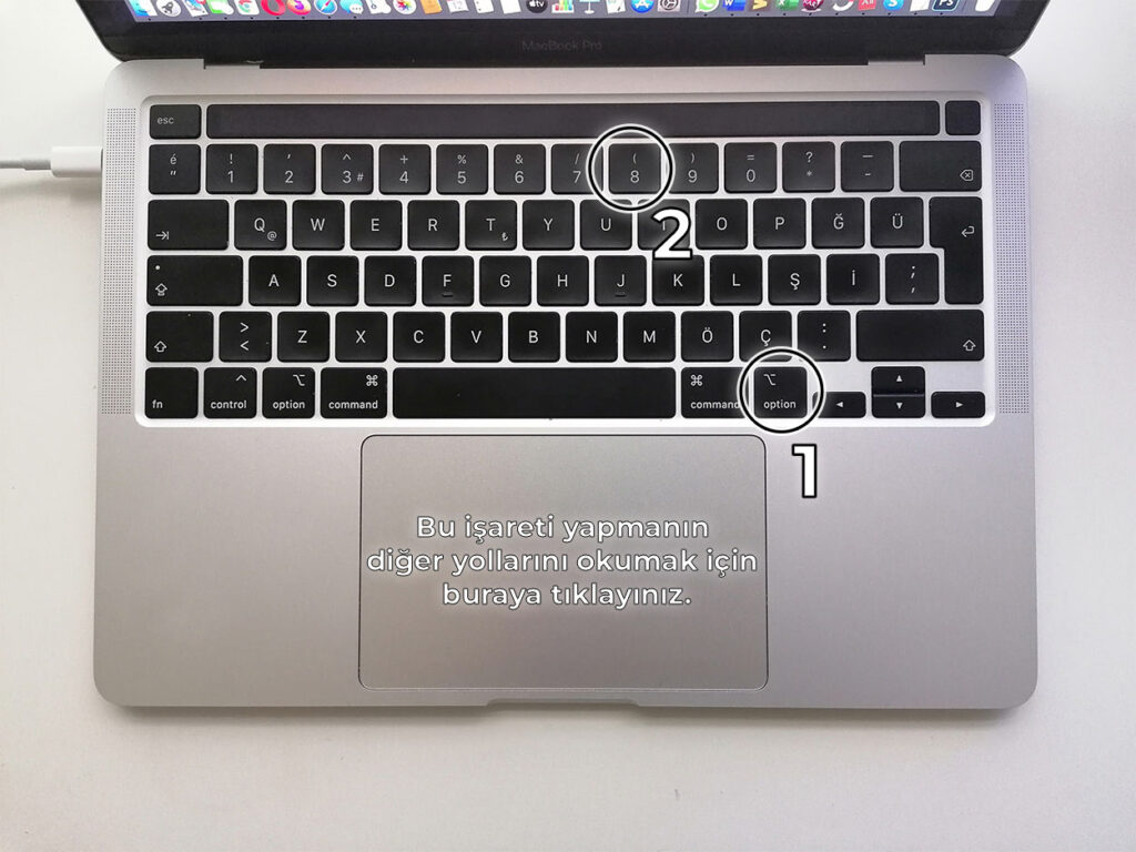 Klavyede Köşeli Ayraç